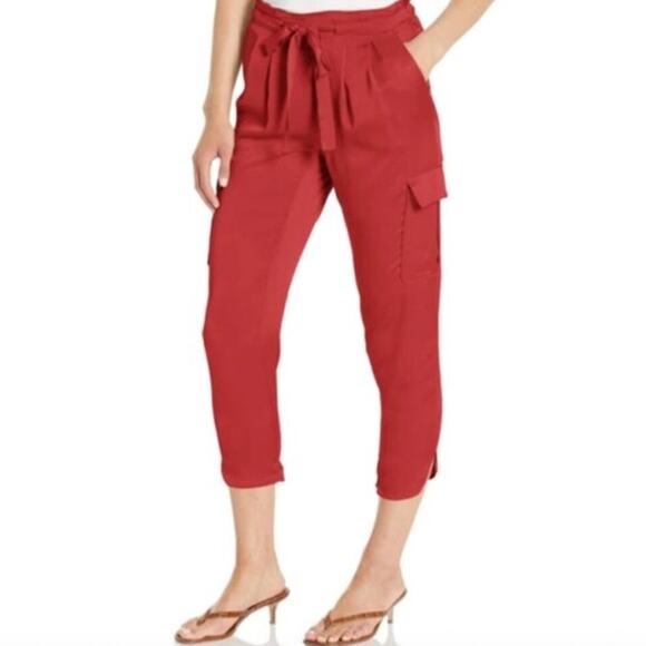 RAMY BROOK Pants Size XXS NEW $295 Pocket Allyn Pant Reed Red - Picture 1 of 4